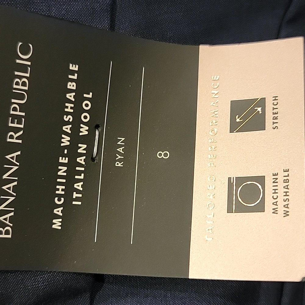 NWT Banana Republic Deep Blue Pants - Picture 4 of 4